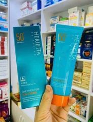 Kem chống nắng hàng ngày nâng tông và cung cấp độ ẩm cho da  herietta daily moisture sun cream 70g