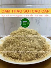 Sợi Cam Thảo Làm Môi Mai