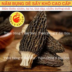 Nấm Bụng Dê 100gram HÀNG TỰ NHIÊN, THỊT DẦY (Nguyên liệu nấu canh, hầm bổ dưỡng) 651523