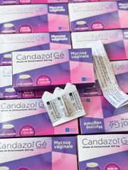 Viên Đặt Phụ Khoa Candazol Gé Vaginal Mycose 1 Ovule - Giảm Nấm Ngứa viêm nhiểm vùng kín
