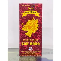 Dung dịch uống Con Rồng - hỗ trợ giảm lạnh bụng, đau bụng - 50ml