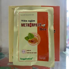Viên ngậm Methorphan Bee - 100 viên - giảm ho, đau rát họng