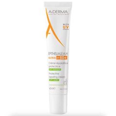 Kem phục hồi kết hợp chống nắng A-Derma EPITHELIALE A.H Ultra SPF50+ 40ml giúp làm dịu và bảo vệ vùng da tổn thương 651783