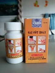 (Loại Xịn) Viên uống Gai cốt hoàn hỗ trợ đau nhức xương khớp, phong thấp nhức mỏi, đau lưng, nhức khớp, viêm khớp - Hộp 