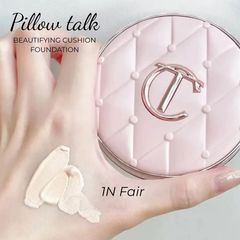 (Hàng công ty) Phấn Nước Trang Điểm Charlotte Tilbury Pillow Talk Beautifying Cushion Foundation Tone 1N 12g Chính hãng
