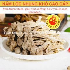Nấm Lộc Nhung Thiên Nhiên Khô Cao Cấp