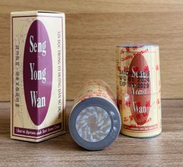 (Hộp 20 Viên) Viên Uống Tăng Cân Seng Yong Wan (Sâm Nhung Hoàn) - Hỗ Trợ Ăn Ngon, Ngủ Ngon, Da Dẻ Hồng Hào - Xuất Xứ Malaysia Chính Hãng