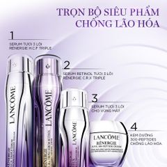 (Chai 50ml) Tinh Chất Trẻ Hoá Da Lancôme Rénergie C.R.x Triple Serum Retinol Chính Hãng