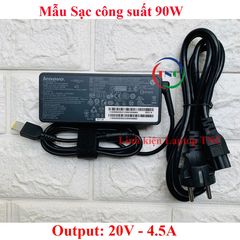 Sạc Laptop Chính Hãng Lenovo ThinkPad T460 T460s T460p 20V 2.25A 3.25A 45W 65W 90W - Phụ Kiện Giá Rẻ, Chân Vuông USB