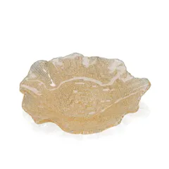 Đĩa IVV Folies Piatto Trắng 22cm - Thủy Tinh Cao Cấp, Thiết Kế Hiện Đại, Sang Trọng Cho Bữa Ăn Đẳng Cấp