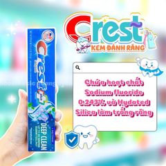 Kem đánh răng Crest 3D White 93g – làm sạch răng