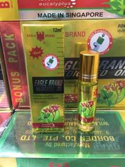 Hộp 12 chai dầu gió dạng lăn hương hoa oải hương Lavender 12ml (màu vàng) – hỗ trợ giảm đau đầu, thư giãn