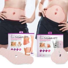 Spa Gel Patch 42°C hộp 5 miếng – hỗ trợ làm nóng vùng bụng