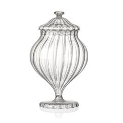 Hũ IVV Sahara trắng 25cm