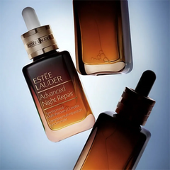 (Cao cấp) Set Dưỡng Da Estée Lauder The Lift + Glow Routine Advanced Night Repair Serum Skincare Holiday 4 Món Chính hãng