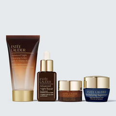 (Cao cấp) Set Chăm Sóc Da Estée Lauder Glow Repair + Lift + Brighten Gồm 4 Món Chính hãng