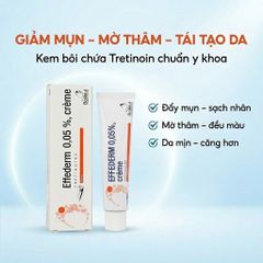 Kem Dưỡng Effederm 0.05 Bailleul Pháp Hỗ Trợ Tái Tạo, Làm Mịn Và Cải Thiện Cấu Trúc Da (30g)