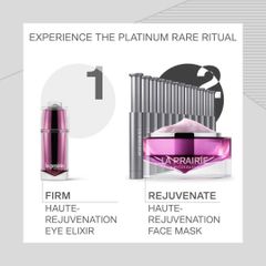 (20ml + 12x0.7ml) Mặt Nạ Hỗ Trợ Trẻ Hóa Da La Prairie Platinum Rate Haute-Rejuvenation Masque Chính Hãng