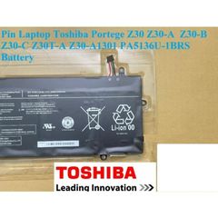 Pin Laptop Toshiba Portege Z30 Z30-A Z30-B Z30-C Z30T-A Z30-A1301 PA5136U-1BRS