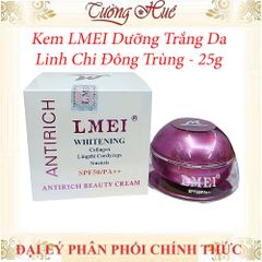 Kem Dưỡng Trắng Da LMEI Collagen Linh Chi Đông Trùng - Chăm Sóc Da Mặt, 25g, Làm Sáng Da, Ngăn Ngừa Lão Hóa