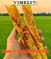 20 Bánh Tráng Cuộn Mắm Ruốc Anh Bảy Mập Có Nhân Giòn Rụm - Bánh Tráng Mắm Ruốc Đặc Sản Phan Rang - Bánh Tráng Nướng