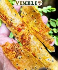 20 Bánh Tráng Cuộn Mắm Ruốc Anh Bảy Mập Có Nhân Giòn Rụm - Bánh Tráng Mắm Ruốc Đặc Sản Phan Rang - Bánh Tráng Nướng