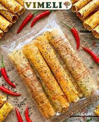 20 Bánh Tráng Cuộn Mắm Ruốc Anh Bảy Mập Có Nhân Giòn Rụm - Bánh Tráng Mắm Ruốc Đặc Sản Phan Rang - Bánh Tráng Nướng