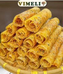 20 Bánh Tráng Cuộn Mắm Ruốc Anh Bảy Mập Có Nhân Giòn Rụm - Bánh Tráng Mắm Ruốc Đặc Sản Phan Rang - Bánh Tráng Nướng