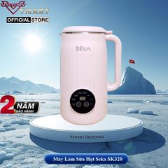 Máy Làm Sữa Hạt Mini SEKA SKG450 (Model Cũ SK320) Đa Năng 8in1 - 1.2L - Công Suất 800W, Lưỡi Dao Inox 10 Cánh, Bảo Hành 2 Năm