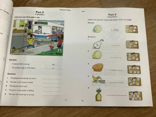 Cambridge English SMF in gộp 1-4 khổ ngang - Có đáp án file nghe