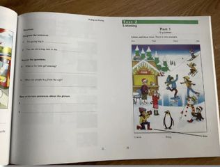 Cambridge English SMF in gộp 1-4 khổ ngang - Có đáp án file nghe