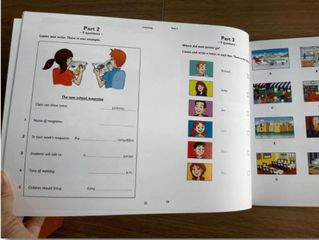 Cambridge English SMF in gộp 1-4 khổ ngang - Có đáp án file nghe