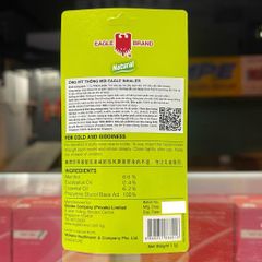 ỐNG HÍT THÔNG MŨI EAGLE INHALER (khối lượng: 1.1 gram)