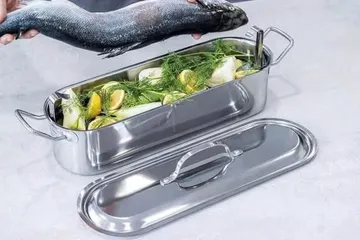 NỒI HẤP CÁ ĐA NĂNG KITCHENCRAFT 45CM