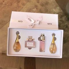 Set 4 Chai Nước Hoa Mini Dior - Gồm Miss Dior, Dior J’adore EDP, EDT, Addict - Quà Tặng Sang Trọng Hương Hoa Cỏ và Trái Cây Chính Hãng 653042