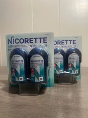 Nicolette 4mg - Hộp 80 Viên Ngậm Hô Trợ Cai Nghiện Thuôc Lá - Sán Phầm Giúp Giám Cơn Thèm Thuôc