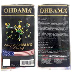 [Bán lẻ từng gói] Gội là đen OHBAMA - 25ml/gói
