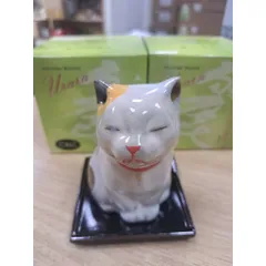 Lư hương gốm hình mèo Nhật Bản – Incense Holder decor bàn trà, phòng ngủ