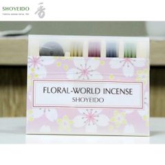 Hương hoa Nhật Bản gồm 4 mùi làm thơm không gian - Floral World Incense