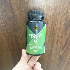 Thực phẩm Siberian Wellness Synchrovitals V, Hỗ trợ tăng cường sức đề kháng của cơ quan hô hấp, 60v