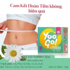 Wellness Siberian -Trà thải độc ruột, Trà thảo mộc Yoo Go Turbo Tea siberian, hộp 30 gói