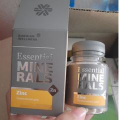Essential Minerals Zinc (Zn) Siberian, bổ sung kẽm và vitamin, hỗ trợ tăng cường sức đề kháng