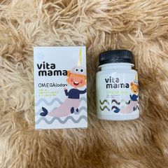 Thực phẩm VitaMama Siberian Wellness Omega-3, bổ sung dinh dưỡng, tác dụng tốt cho mắt và não bộ trẻ