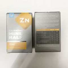 Essential Minerals Zinc (Zn) Siberian, bổ sung kẽm và vitamin, hỗ trợ tăng cường sức đề kháng