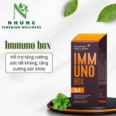 Thực phẩm Siberian Wellness Immuno Box, Hỗ trợ tăng cường sức đề kháng khỏe mạnh, Hộp 30 túi