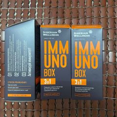 Thực phẩm Siberian Wellness Immuno Box, Hỗ trợ tăng cường sức đề kháng khỏe mạnh, Hộp 30 túi