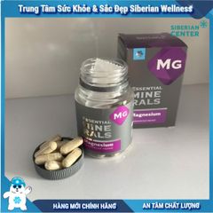 Magnesium hỗ trợ ngủ ngon, giảm căng thẳng thần kinh, 60 viên/ hộp của Siberian Wellness