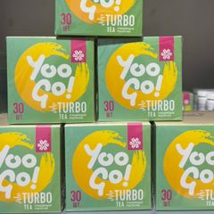 Trà thảo mộc YOO GO Turbo Tea  - Giúp thải độc, thanh lọc cơ thể -  30 túi lọc