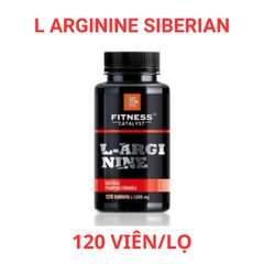 L arginine thực phẩm bảo vệ sức khỏe Fitness Catalyst. L-Arginine - 120 viên/lọ