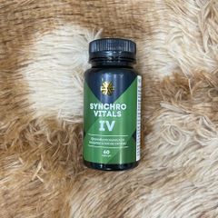 Thực phẩm Siberian Wellness Synchrovitals IV, Hỗ trợ bảo vệ chức năng gan khỏe mạnh, chai 60 viên